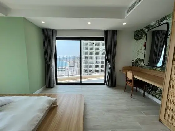 City Apart Daire, Birden Çok Yatak, Balkon