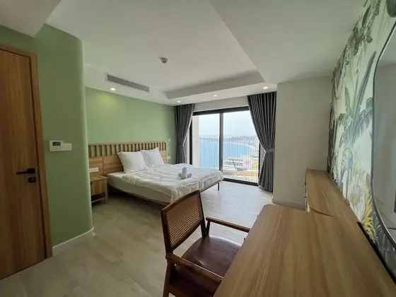 City Apart Daire, Birden Çok Yatak, Balkon