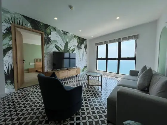 City Apart Daire, Birden Çok Yatak, Balkon