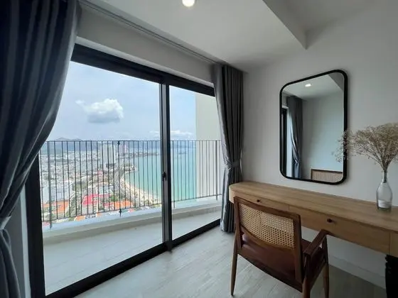 City Apart Daire, Birden Çok Yatak, Balkon