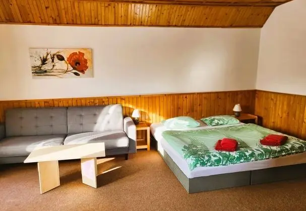 Double room with 1 extra bed