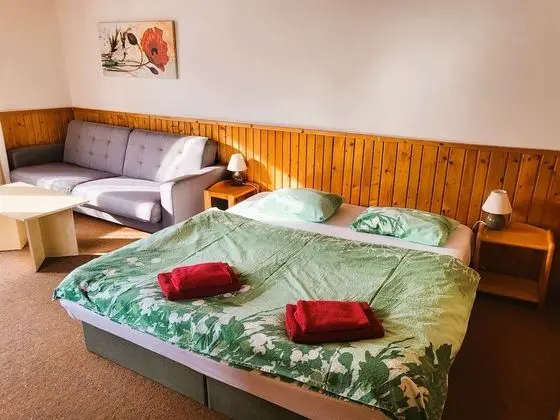 Double room with 1 extra bed