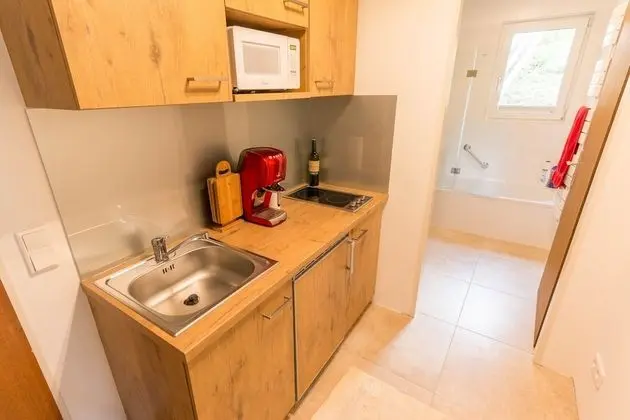 Deluxe Apart Daire, 1 Yatak Odası, Bahçe Manzaralı, Bahçeli