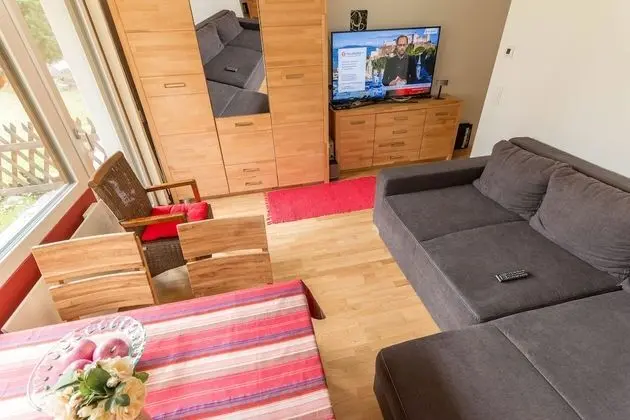 Deluxe Apart Daire, 1 Yatak Odası, Bahçe Manzaralı, Bahçeli
