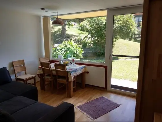 Deluxe Apart Daire, 1 Yatak Odası, Bahçe Manzaralı, Bahçeli