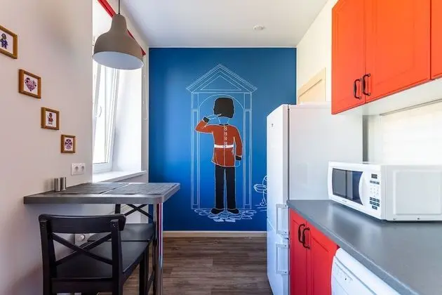 City Apart Daire, Avlu Manzaralı