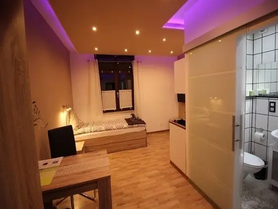 Apart Daire, Banyolu/Duşlu (Einzelzimmer)