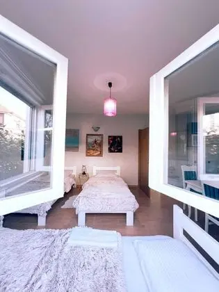 Deluxe Apart Daire, 1 Büyük (Queen) Boy Yatak ve Çekyat, Bahçe Manzaralı