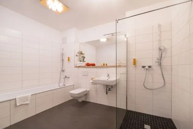 Deluxe Apart Daire, 1 En Büyük (King) Boy Yatak, Küvet, Avlu Manzaralı