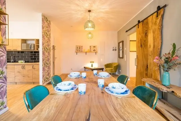 Deluxe Apart Daire, 1 Yatak Odası, Sigara İçilmez, Avlu