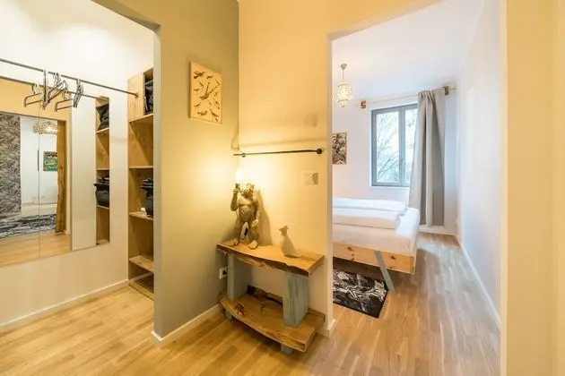 Deluxe Apart Daire, 1 Yatak Odası, Sigara İçilmez, Avlu