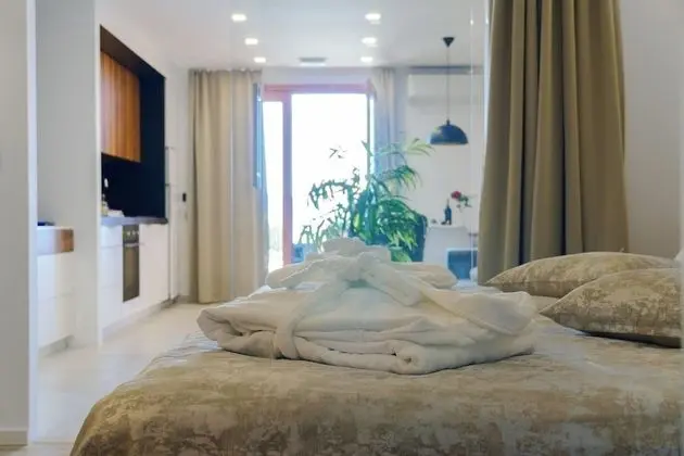 Deluxe Apart Daire, 1 Yatak Odası, Sıcak Su Havuzu, Okyanus Manzaralı