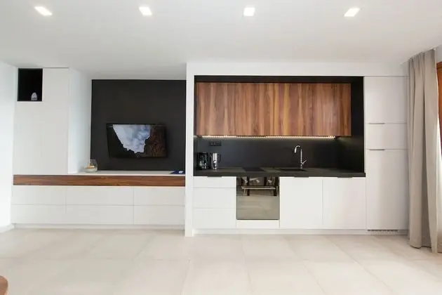 Deluxe Apart Daire, 1 Yatak Odası, Sıcak Su Havuzu, Okyanusa Sıfır