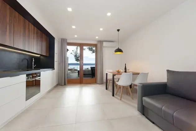 Deluxe Apart Daire, 1 Yatak Odası, Sıcak Su Havuzu, Okyanusa Sıfır