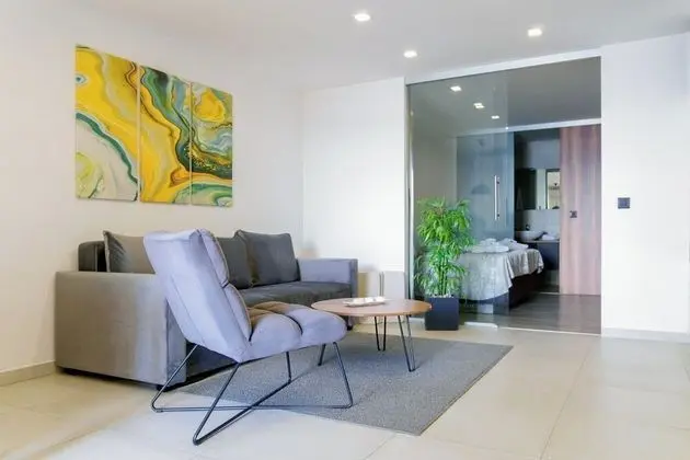 Deluxe Apart Daire, 1 Yatak Odası, Sıcak Su Havuzu, Okyanusa Sıfır