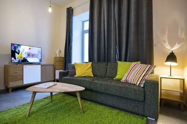 Design Apart Daire, 1 En Büyük (King) Boy Yatak, Veranda (3B)