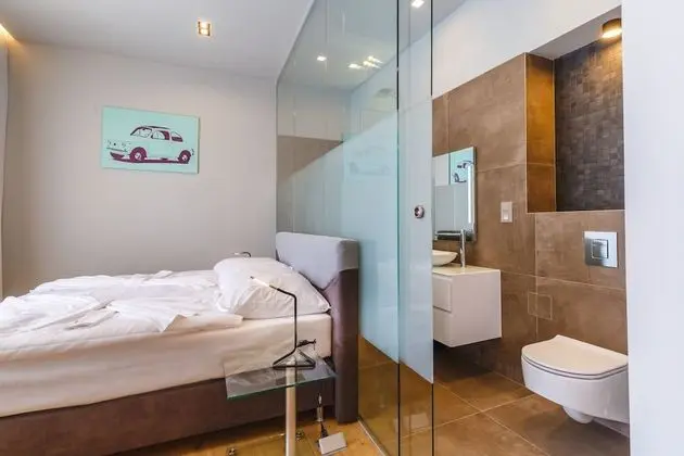 Premium Apart Daire, 1 Yatak Odası, Küçük Mutfak, Nehir Manzaralı (40 sqm)