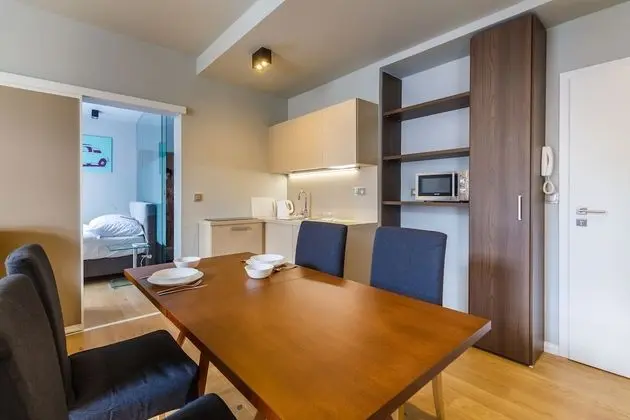 Premium Apart Daire, 1 Yatak Odası, Küçük Mutfak, Nehir Manzaralı (40 sqm)