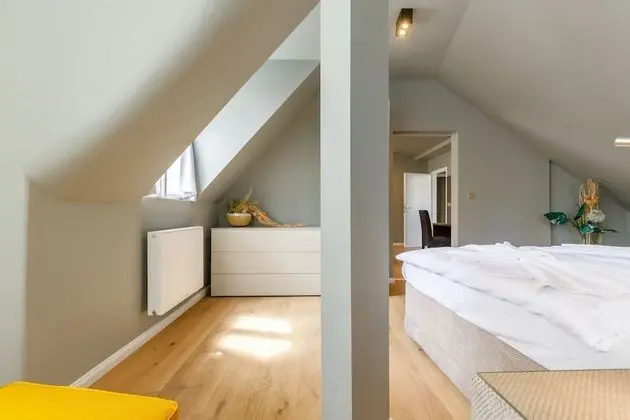 Premium Apart Daire, 1 Yatak Odası, Küçük Mutfak, Nehir Manzaralı (55 sqm)