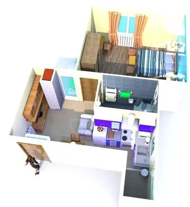 Apart Daire, 1 Yatak Odası