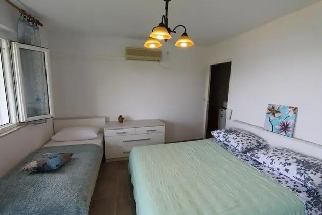 Üç Kişilik Oda (Triple Room with Sea View)