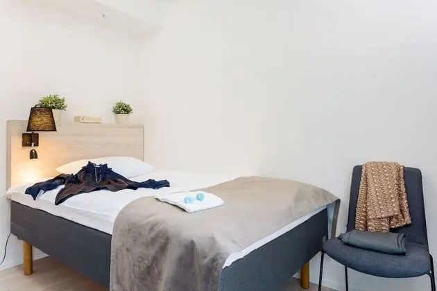 Standard Apart Daire, 2 Yatak Odası, Balkon, Bahçeli