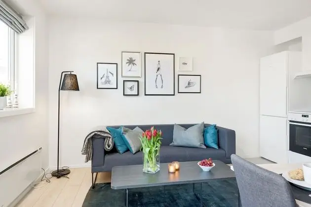 Standard Apart Daire, 2 Yatak Odası, Balkon, Bahçeli