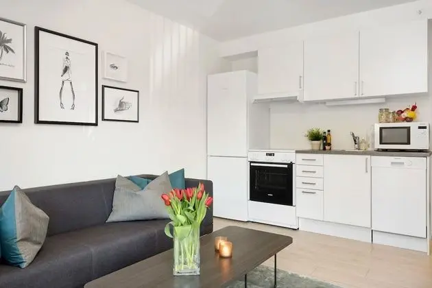 Standard Apart Daire, 2 Yatak Odası, Balkon, Bahçeli
