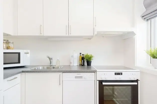 Standard Apart Daire, 2 Yatak Odası, Balkon, Bahçeli