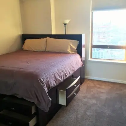 2 Bedrooms, 2 Bath, Balcony, Kitchen, Queen Airbed