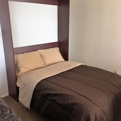 Superior 1 Bedroom, 1 Bath, 1 King bed, 1 Double Murphy bed, Balcony, Kitchen