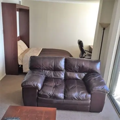 Superior 1 Bedroom, 1 Bath, 1 King bed, 1 Double Murphy bed, Balcony, Kitchen