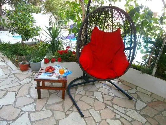 Comfort Apart Daire, Balkon, Havuz Manzaralı (1 Double Bed)