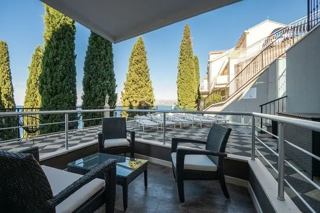 Comfort Apart Daire, 1 Yatak Odası, Balkon, Deniz Manzaralı (ground floor)