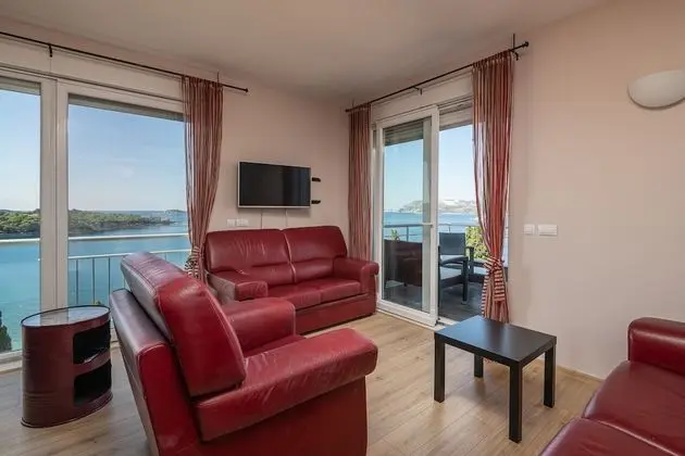 Deluxe Çatı Katı Süiti (Penthouse), 3 Yatak Odası, Teras, Deniz Manzaralı