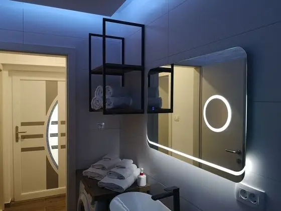 Luxury Apart Daire, 1 Büyük (Queen) Boy Yatak ve Çekyat, Şehir Manzaralı