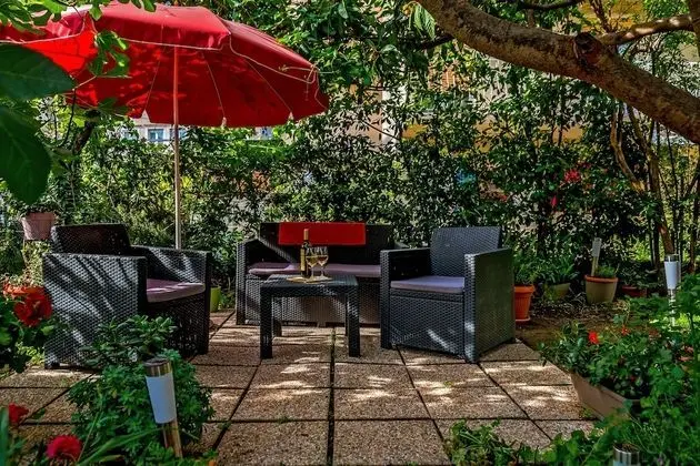 Apart Daire, 1 Yatak Odası, Bahçe Manzaralı