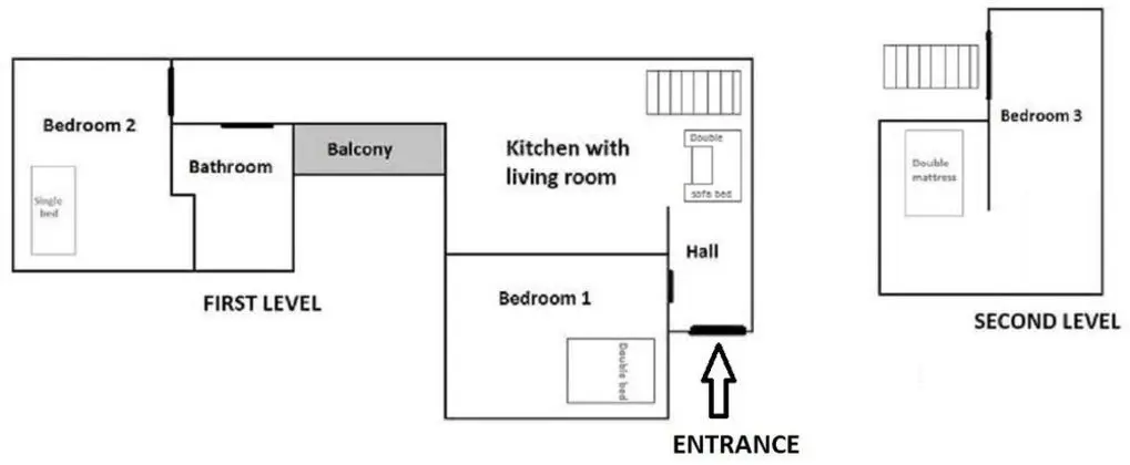 City Daire, 3 Yatak Odası