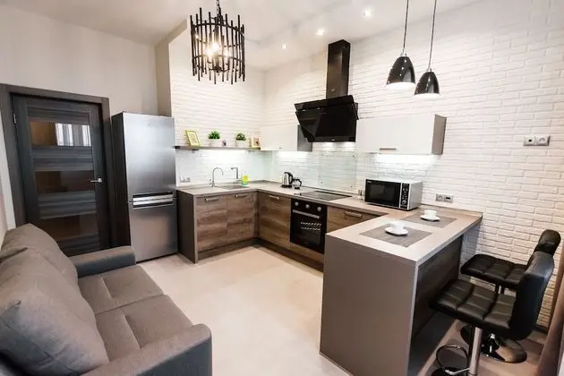 Luxury Apart Daire, 1 En Büyük (King) Boy Yatak ve Çekyat, Sigara İçilmez, Şehir Manzaralı