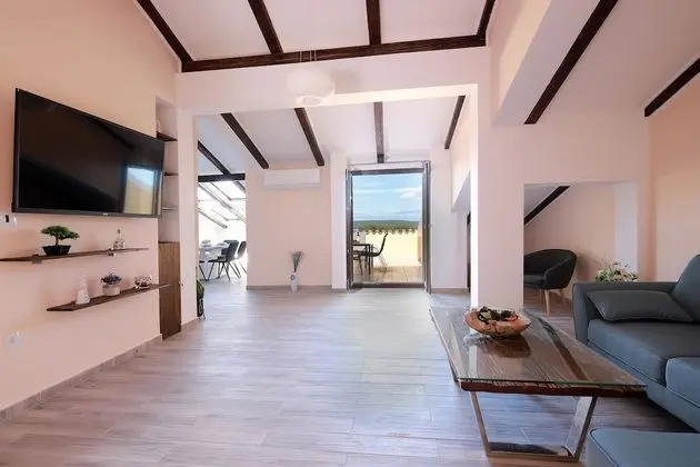 Apart Daire, 2 Yatak Odası, Deniz Manzaralı (Penthouse)