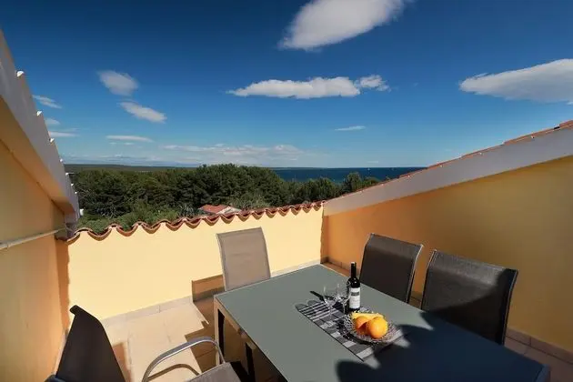 Apart Daire, 2 Yatak Odası, Deniz Manzaralı (Penthouse)
