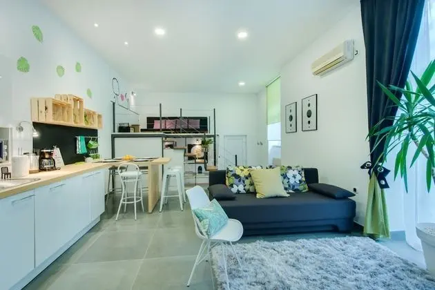 Apart Daire (Elevated Lounge Area)