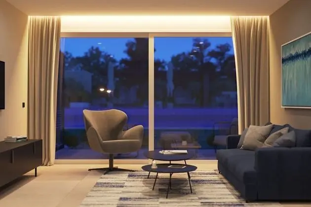 Luxury Apart Daire, Teras, Havuz Manzaralı