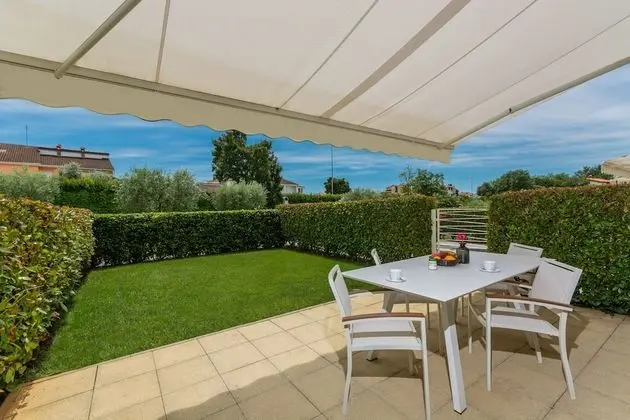 Premium Apart Daire, Bahçe Manzaralı (Patio)