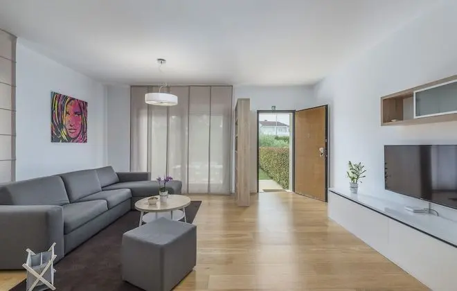 Premium Apart Daire, Bahçe Manzaralı (Patio)