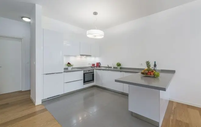 Premium Apart Daire, Bahçe Manzaralı (Patio)
