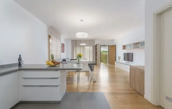 Premium Apart Daire, Bahçe Manzaralı (Patio)