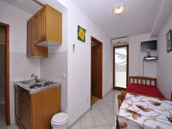 Apart Daire, 1 Çift Kişilik Yatak