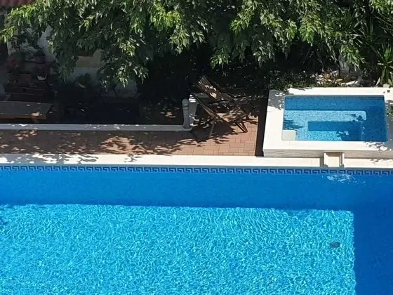 Classic Apart Daire, 1 Yatak Odası, Kişiye Özel Havuzlu, Havuz Kenarı