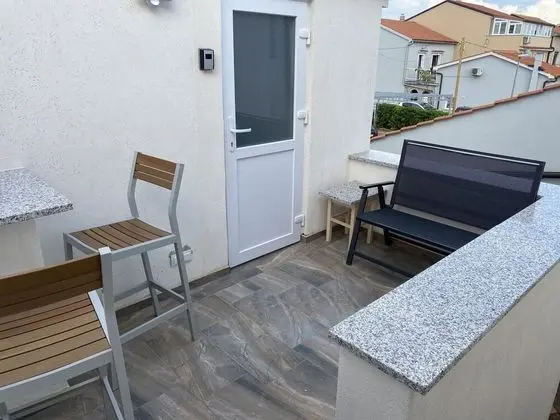 Family Stüdyo, 1 Yatak Odası, Teras, Kısmi Deniz Manzaralı
